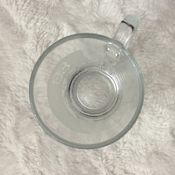 Bailey's Original Irish Cream Glass Etched Coffee Mug With Frosted Logo - Picture 3 of 6